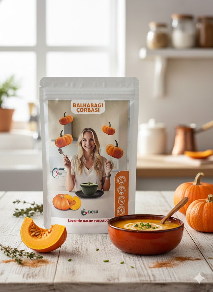 Balkabağı Çorbası - Belu