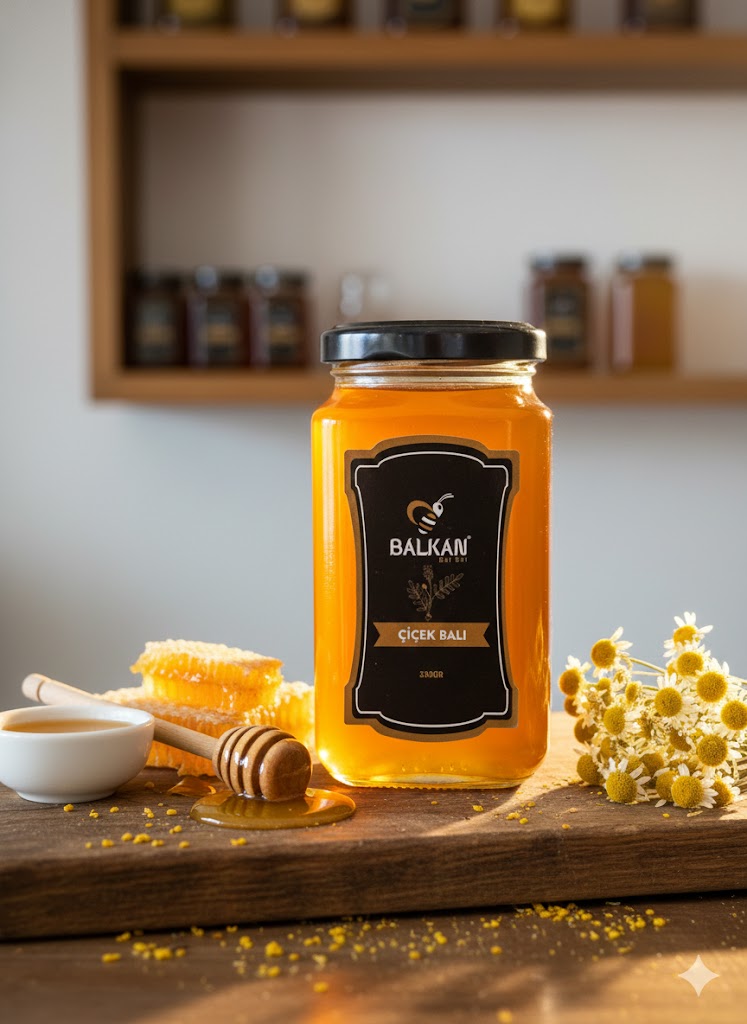 Çiçek Balı (330gr) - Balkan