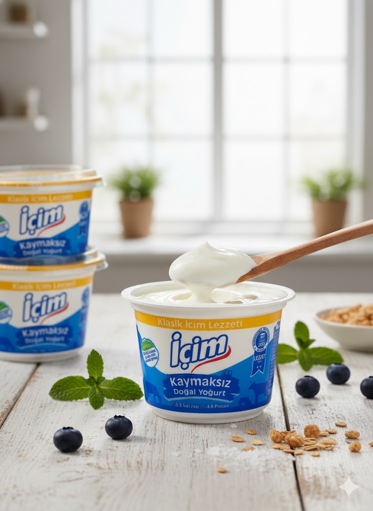 İçim Kaymaksız Yoğurt (500gr)