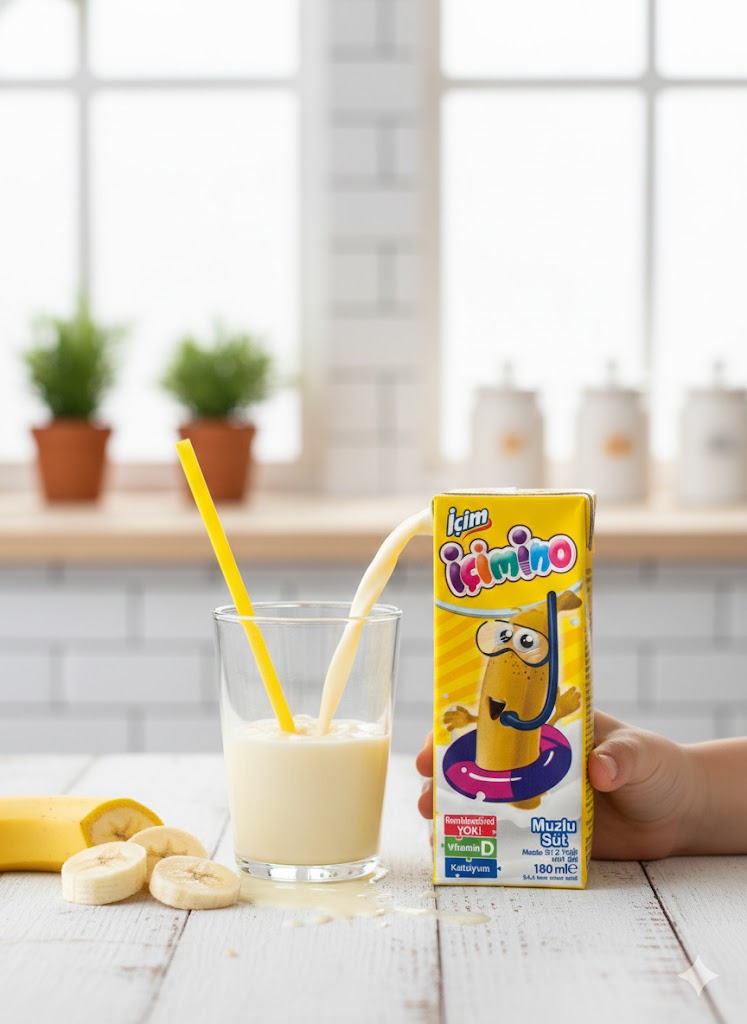 İçim Muzlu Süt (200ml)