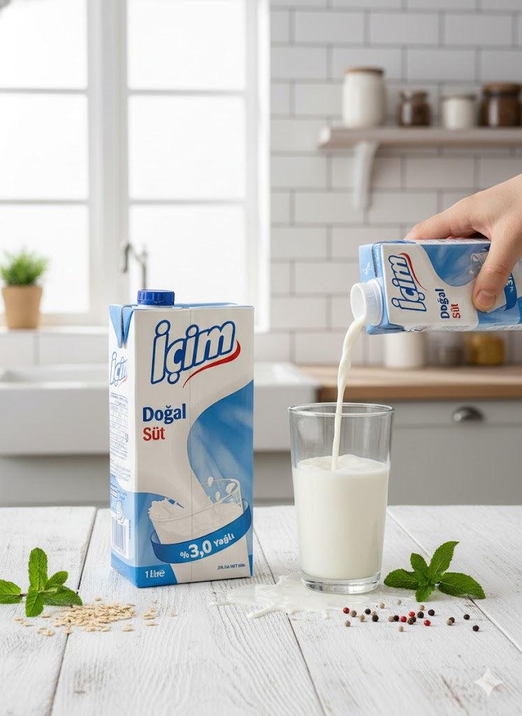 İçim Tam Yağlı Süt (1lt)