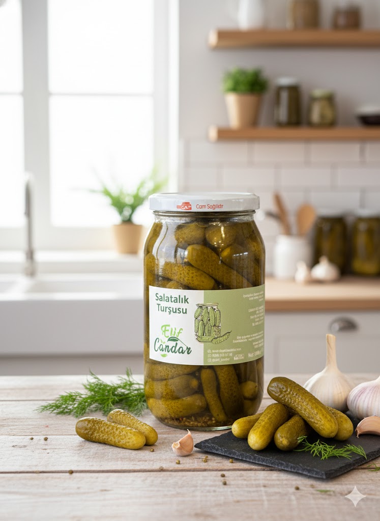 Salatalık Turşusu - Elif Candar (1000gr)