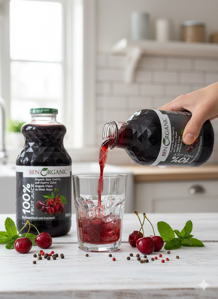 Vişne ve Kiraz Suyu - Ben Organic