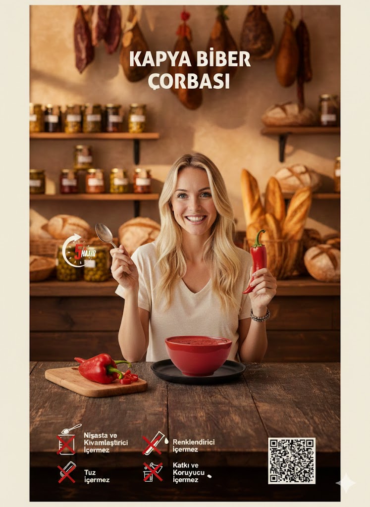 Kapya Biber Çorbası - Belu